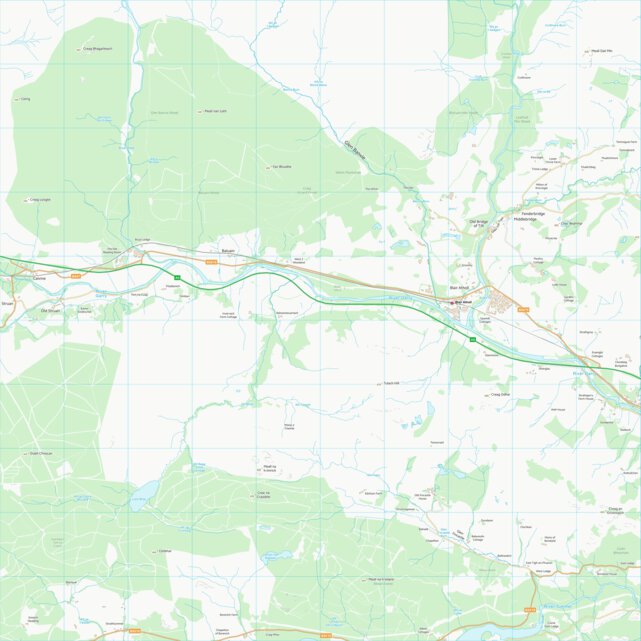 Perth and Kinross (NN86) Map by UK Topographic Maps | Avenza Maps