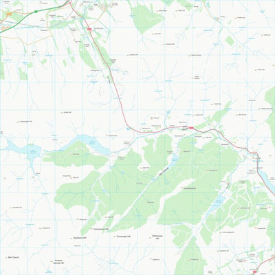 UK Topographic Maps Perth and Kinross (NN90) digital map
