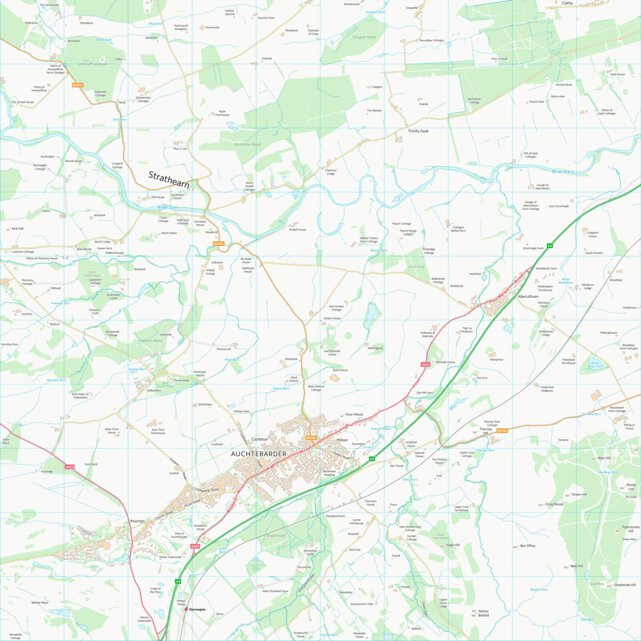 Perth and Kinross (NN91) Map by UK Topographic Maps | Avenza Maps