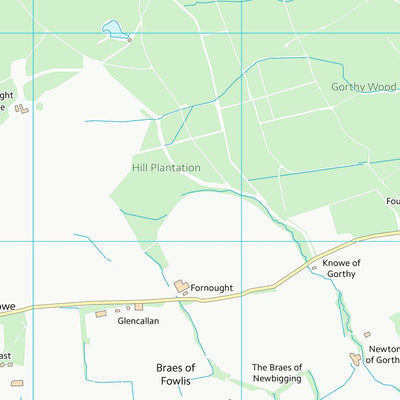 UK Topographic Maps Perth and Kinross (NN92) digital map