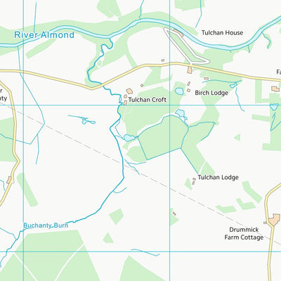 UK Topographic Maps Perth and Kinross (NN92) digital map