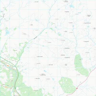 UK Topographic Maps Perth and Kinross (NN96) digital map