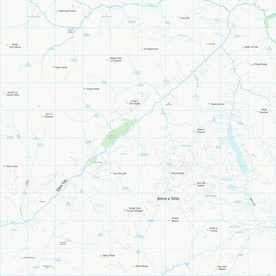 UK Topographic Maps Perth and Kinross (NN97) digital map