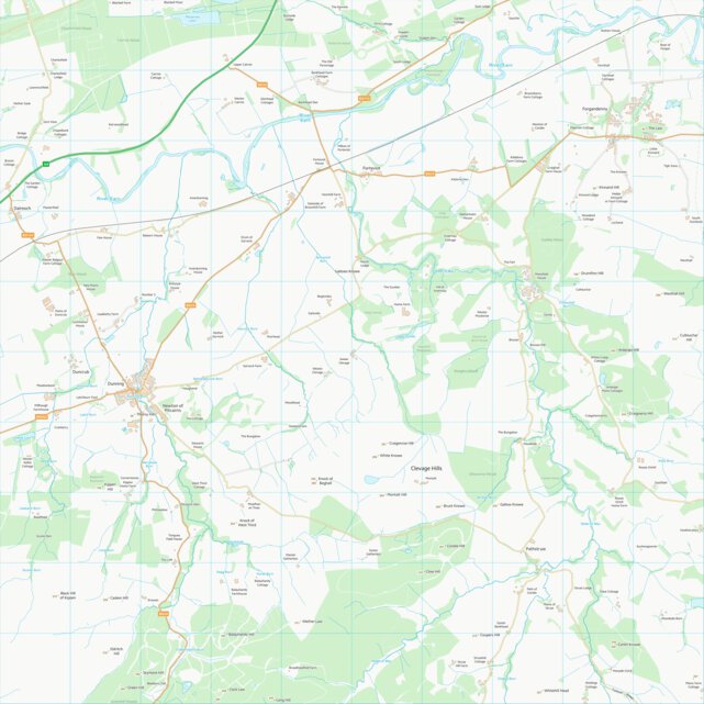Perth and Kinross (NO01) Map by UK Topographic Maps | Avenza Maps