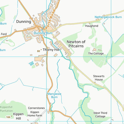 UK Topographic Maps Perth and Kinross (NO01) digital map
