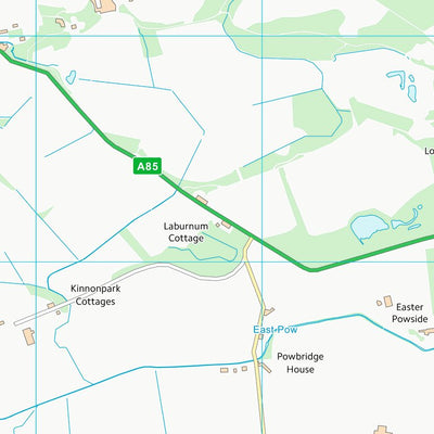 UK Topographic Maps Perth and Kinross (NO02) digital map