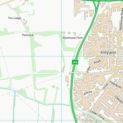 UK Topographic Maps Perth and Kinross (NO02) digital map
