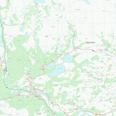 UK Topographic Maps Perth and Kinross (NO04) digital map