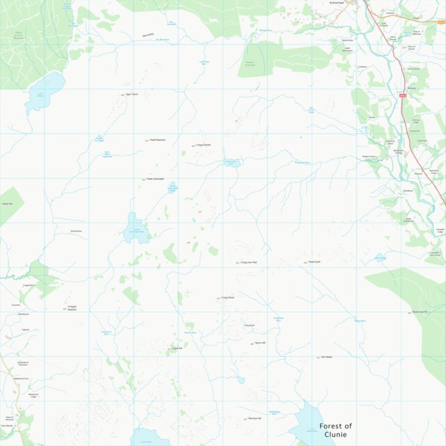 Perth and Kinross (NO05) Map by UK Topographic Maps | Avenza Maps