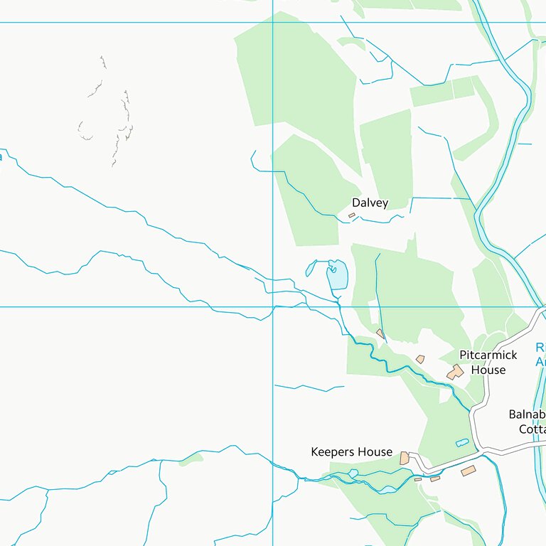 Perth and Kinross (NO05) Map by UK Topographic Maps | Avenza Maps
