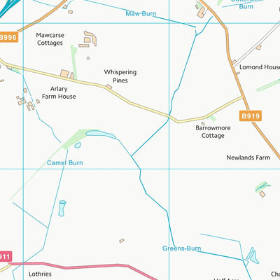 UK Topographic Maps Perth and Kinross (NO10) digital map