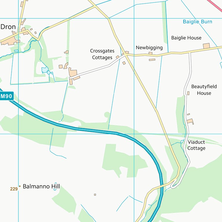 Perth and Kinross (NO11) Map by UK Topographic Maps | Avenza Maps