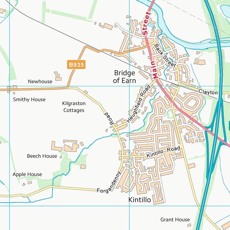 Perth and Kinross (NO11) Map by UK Topographic Maps | Avenza Maps
