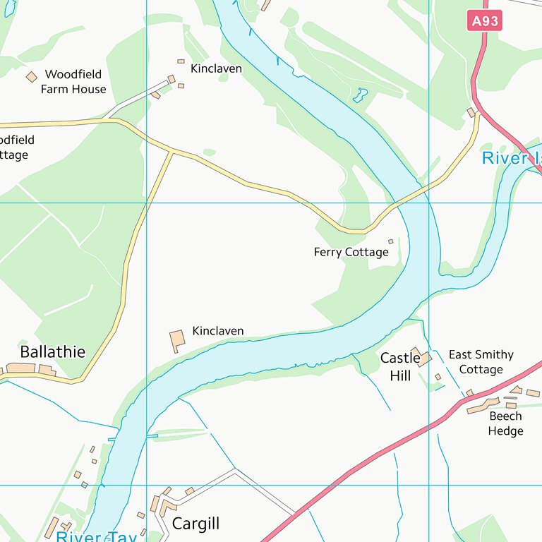 Perth and Kinross (NO13) Map by UK Topographic Maps | Avenza Maps