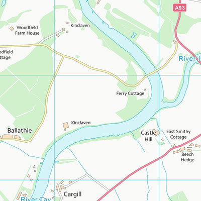 UK Topographic Maps Perth and Kinross (NO13) digital map