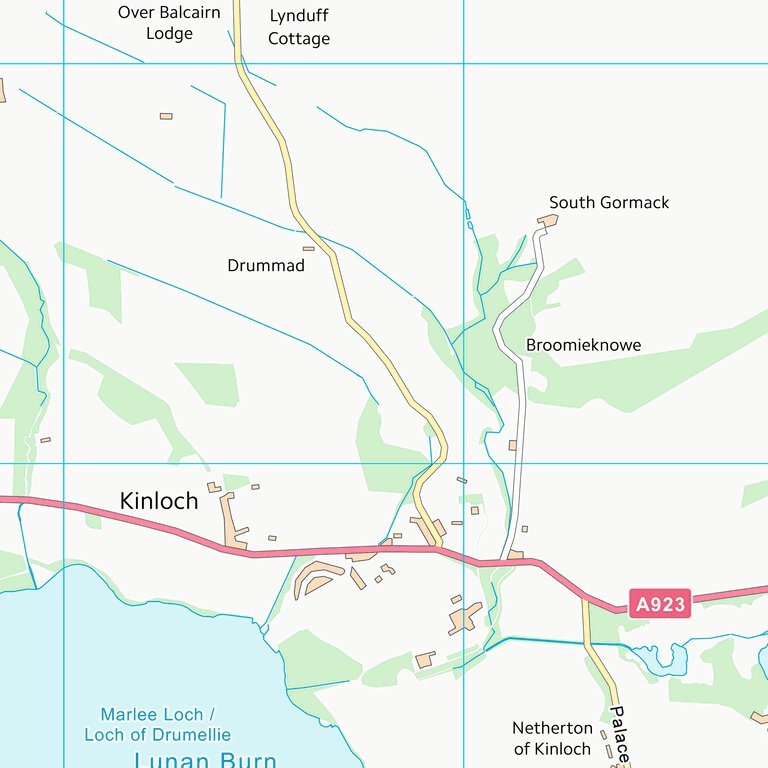 Perth and Kinross (NO14) Map by UK Topographic Maps | Avenza Maps
