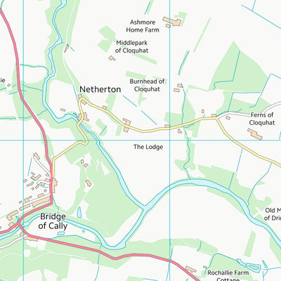 UK Topographic Maps Perth and Kinross (NO15) digital map