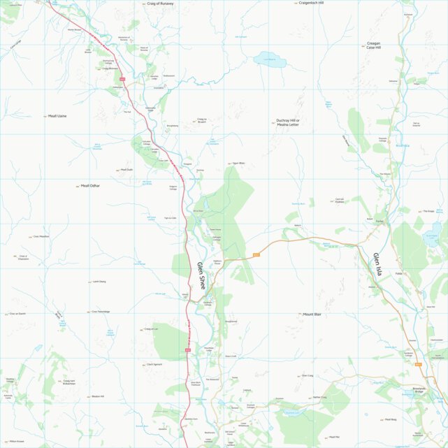 Perth and Kinross (NO16) Map by UK Topographic Maps | Avenza Maps