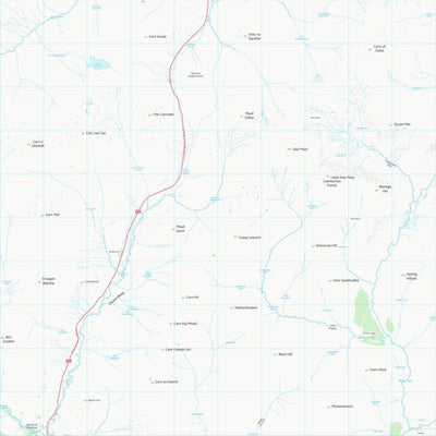 UK Topographic Maps Perth and Kinross (NO17) digital map