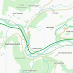 UK Topographic Maps Powys - Powys (SH80) digital map