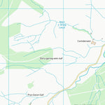 UK Topographic Maps Powys - Powys (SH90) digital map