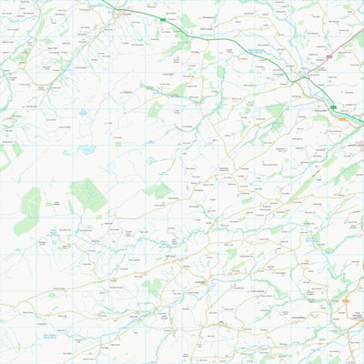 UK Topographic Maps Powys - Powys (SJ00) digital map