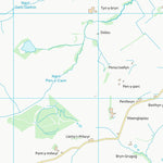 UK Topographic Maps Powys - Powys (SJ00) digital map
