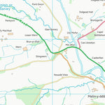 UK Topographic Maps Powys - Powys (SJ00) digital map