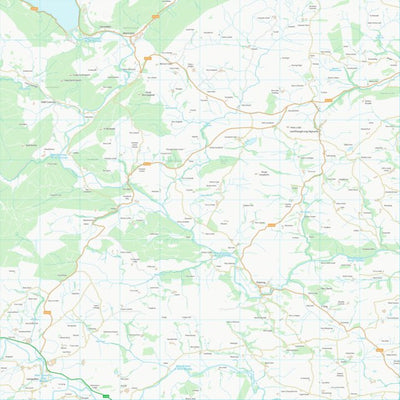 UK Topographic Maps Powys - Powys (SJ01) digital map