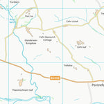 UK Topographic Maps Powys - Powys (SJ12) digital map
