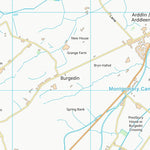 UK Topographic Maps Powys - Powys (SJ21) digital map