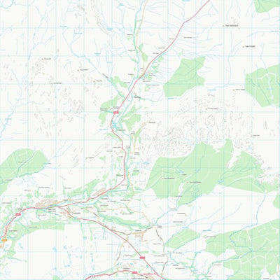 UK Topographic Maps Powys - Powys (SN81) digital map