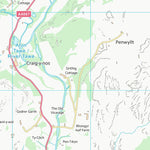 UK Topographic Maps Powys - Powys (SN81) digital map