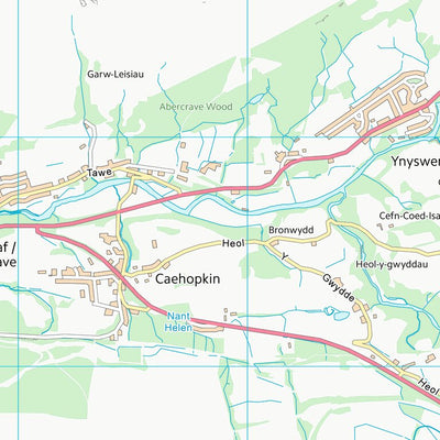 UK Topographic Maps Powys - Powys (SN81) digital map