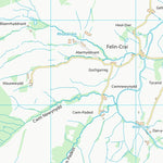 UK Topographic Maps Powys - Powys (SN82) digital map