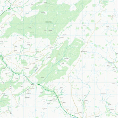 UK Topographic Maps Powys - Powys (SN83) digital map