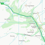 UK Topographic Maps Powys - Powys (SN83) digital map