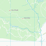 UK Topographic Maps Powys - Powys (SN87) digital map