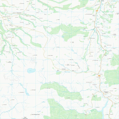 UK Topographic Maps Powys - Powys (SN89) digital map