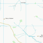 UK Topographic Maps Powys - Powys (SN89) digital map