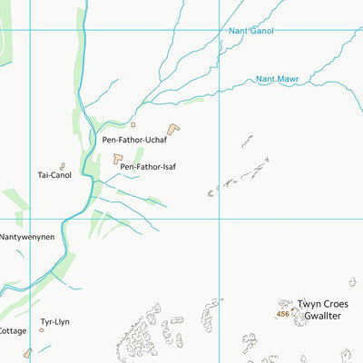 UK Topographic Maps Powys - Powys (SN91) digital map