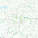 UK Topographic Maps Powys - Powys (SN98) digital map