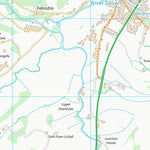 UK Topographic Maps Powys - Powys (SN98) digital map