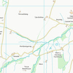 UK Topographic Maps Powys - Powys (SO02) digital map