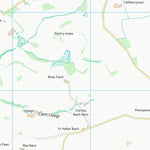 UK Topographic Maps Powys - Powys (SO03) digital map