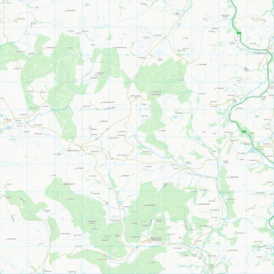 UK Topographic Maps Powys - Powys (SO07) digital map