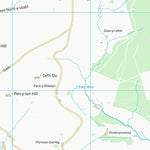 UK Topographic Maps Powys - Powys (SO07) digital map