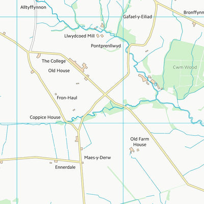 UK Topographic Maps Powys - Powys (SO09) digital map
