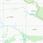 UK Topographic Maps Powys - Powys (SO18) digital map