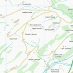 UK Topographic Maps Powys - Powys (SO19) digital map